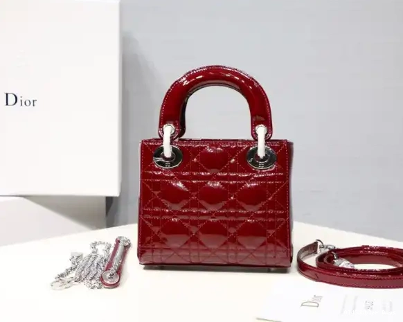 OldCobbler Bags patent Diro Cow With Mini Lady leather 0503